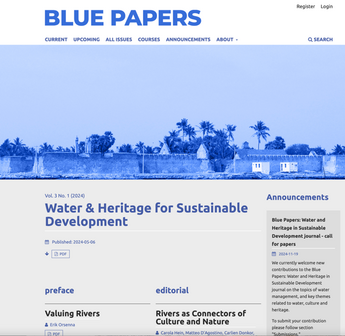 Blue papers