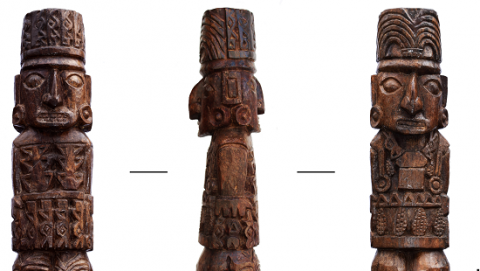 Les couleurs de l’idole de Pachacamac, dieu Inca, enfin révélées Les couleurs de l’idole de Pachacamac, dieu Inca, enfin révélées
