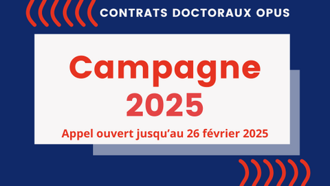contrats doctoraux OPUS  contrats doctoraux OPUS